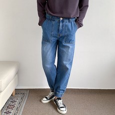헤이진 남성용 앞포켓 데님 조거팬츠 2970