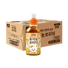 엘빈즈 아동용 매일매일 건강한 습관 유기농 보리차, 보리차맛, 24개, 200ml