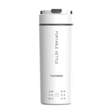 TELEFUNKEN 德律風根 隨行燉煮杯 LT-CK2116, 500ml, 304不鏽鋼內膽, 雙層防燙, 12小時保溫