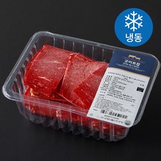 굿미트찹 호주산 우앞다리 불고기용 6 x 5 x 0.2 cm (냉동), 700g, 1개