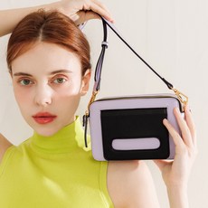 가죽미니크로스백