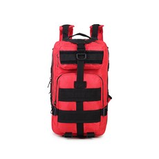 비에스업 캠핑 백패킹 다용도 가방, 03 빨간색, 1개