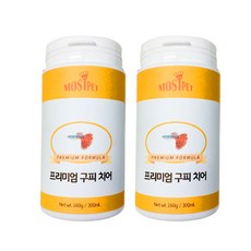 모스트펫 프리미엄 구피 치어 사료, 160g, 2개