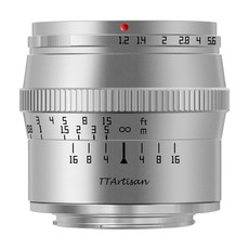 TTArtisan 50mm F1.2 후지필름 X마운트 렌즈