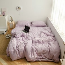 보라색침구