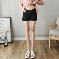 스타 여름 로우웨스트 임부 바지