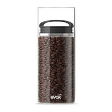 프리파라 EVAK 커피 컴팩 유리 진공 밀폐용기 라지 1.36L, 혼합색상, 1개