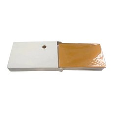 Ideal Laser/Ideal Korea 光纖打標機陽極氧化鋁卡銘牌, 金色光澤, 50個