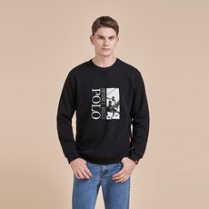 비버리힐스폴로클럽 다크 픽쳐 맨투맨 티셔츠 CPL9T24