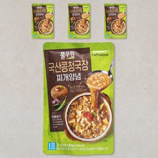 풀무원 국산콩청국장 찌개양념 3~4인분...