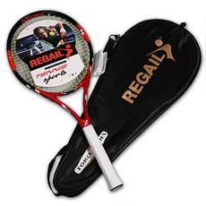 VWY 스포츠 테니스 라켓 68.5cm PK02, 레드