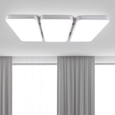 멜리빙 LED 삼성칩 슬림 시스템 거실등 조명 180W, 화이트 + 주광색 화이트(방등), 주광색(조명)