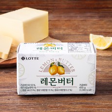 롯데웰푸드 레몬버터, 450g, 1개