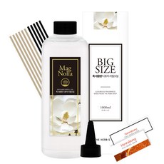 더허브샵 특대용량 디퓨저 오일 리필, 제주한라봉, 1000ml