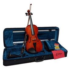CANNON 교육용 연습용 원목 바이올린 유광 1/2 + 사각케이스 풀세트, 10_502유광(1/2)사각케이스, NO.502