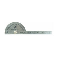 SHINWA 量角器不銹鋼 19 號量角器 62499, 1個