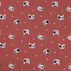 COTTONVILL 20支棉質布料 蘋果色 110x180 公分, 110*180cm, 莓紅法鬥款, 1條