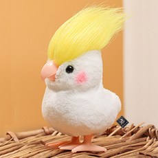 DING DONG PET 寵物動物發條玩具, 1個, 鸚鵡