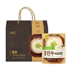 풀무원 반듯한식 한우 사골곰탕 선물세트, 350g, 8개