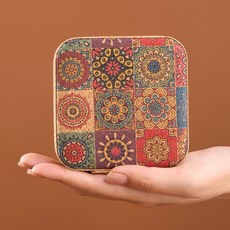 주부공식 미니 액세서리 쥬얼리보석함, 해바라기, 1개