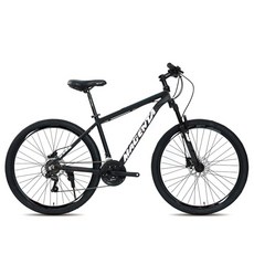 지오닉스스포츠 마젠타370HD 2022년형 자전거 17, 맷블랙 + 화이트, 172cm