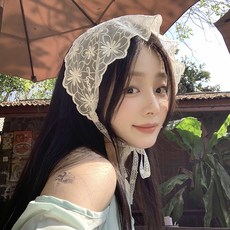 Bidan Gil Eve尼蕾絲頭巾