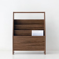 마켓비 필몬 잡지꽂이 3단 SHM7860, 미들브라운 0790.0894