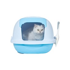 펫트롱 파스텔톤 고양이 화장실, 블루