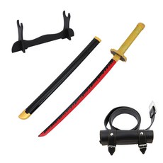 DAEHAN 鬼滅之刃角色扮演道具劍 KAL-M19 M號+腰帶 KAL-BT01, 黑色的