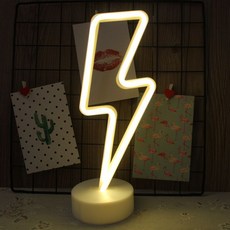 SNF 감각적인 인테리어 LED 라이트 조명 06 번개, 혼합색상