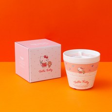 三麗鷗角色1人份餐具 3款組, Hello Kitty款, 分隔餐盤+大碗+小碗, 1組