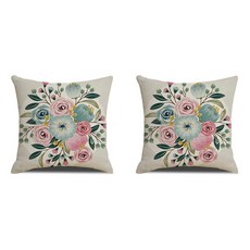 플라워쿠션커버