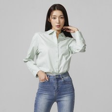 미쏘 여성용 베이직 오버핏 셔츠