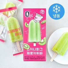스키니피그 제로 키위바 (냉동), 1개, 3개입, 75ml 1개, 3개입, 75ml