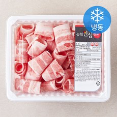 농협안심한돈 대패 삼겹살 구이용 (냉동), 600g, 1개