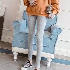 라라코튼 임산부 복부 골지 레깅스