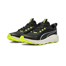 PUMA 男款慢跑鞋 SKYROCKET LITE TRAIL 運動鞋 黑色/黃色/白色, 27.5cm, 31078110