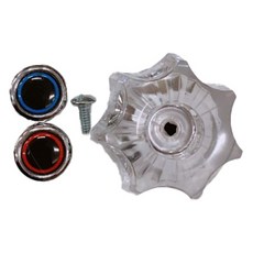 無品牌 混合栓水晶頭 大 1個 - 水龍頭把手更換，簡約風格，DIY安裝