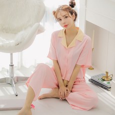 체스골프헤드린여성잠옷반소매set