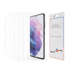 CJ이엔엠 하이브리드 방탄 휴대폰 외부 액정보호필름 5p, 1개