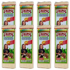 CHIPSI JRS CHIPSIe 草莓草莓味床上用品 1kg, 8個, 單色