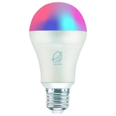 智慧應用亮度調節彩色LED燈泡 9W LM90X-COLOR, 1個, 黃光色