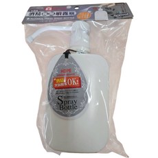 米諾諾酒精按壓噴霧瓶500ml，按壓式噴頭，HDPE材質，耐酸鹼，可重複使用, 單色, 1入