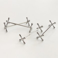 아카시아 덤벨 수저받침, 4개