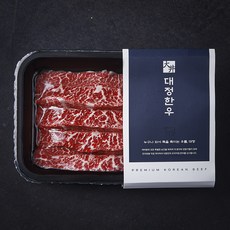 대정한우 부채살 1등급 구이용 (냉장), 200g, 1개