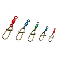 S.P 強力別針#1，快速連接釣線魚鉤，堅固耐用，適用多種釣魚方式, 1入