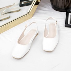 슬링백플랫슈즈
