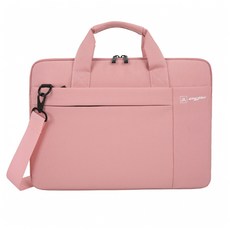 마켓A 소프트컬러 숄더핸디 노트북가방, 핑크