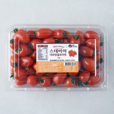 스윗볼 스테비아 대추방울 토마토, 1kg, 1팩