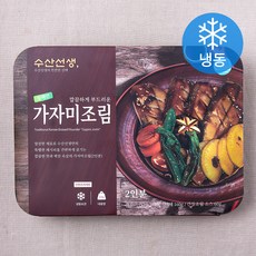 수산선생 동해안 가자미조림 (냉동), 470g, 1개